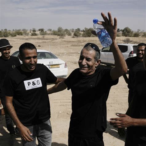 An Israeli freed from Gaza returns to a Bedouin village targeted .